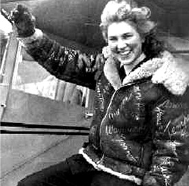 Vera Strodl Dowling #Danish #pilot, only #Scandinavian woman to fly in #WWII UK Air Transport Auxiliary. Wrote name of new plane types flown on flying jacket. Pre war test pilot &amp; air craft inspector, later instructed pilots in #Canada. b #OTD 16 Jul 1918 bit.ly/3ZhGAJR