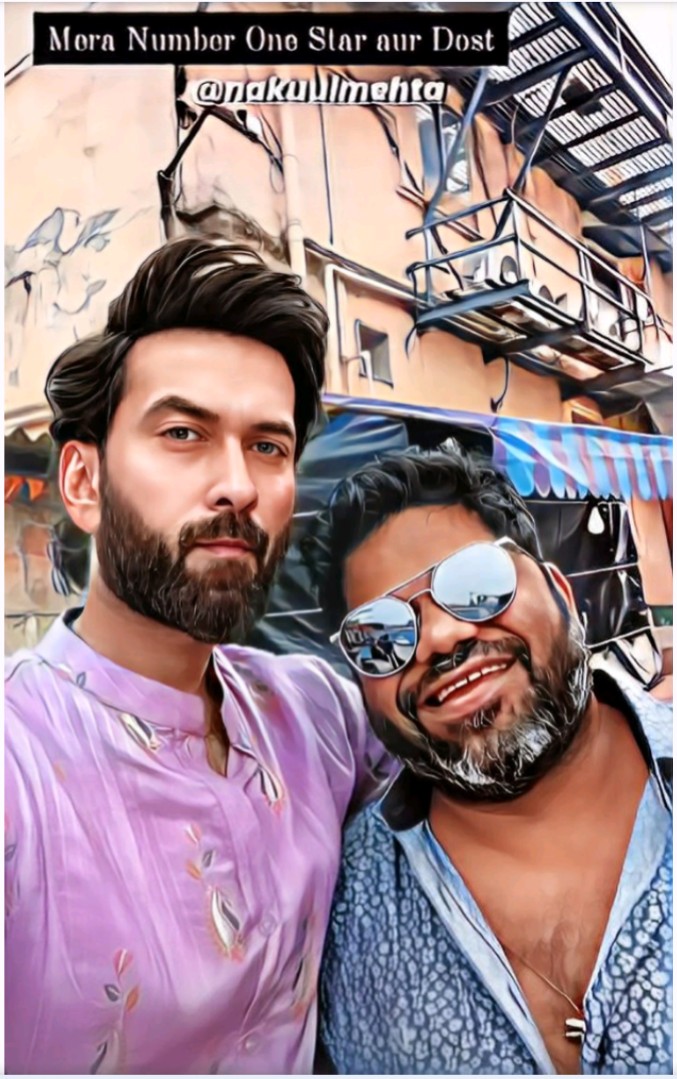 NakuulMehta83's tweet photo. Mera Number One Star India Best director 🥰🥰🥰🥰🥰 Best Ferinds 🥰🥰🥰😍💖 #NakuulMehta #DeepakChavan @NakuulMehta @deepak1982C @NakuulTribe https://t.co/Ek1kJv7zBw