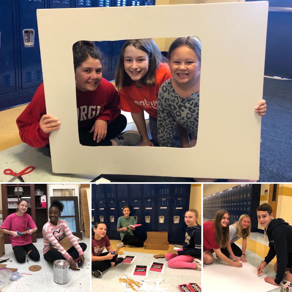 PrinceFineArts's tweet image. It’s Set Con Saturday! PACS middle school students are busy prepping sets &amp;amp; props for Willy Wonka JR, which opens on January 26th! 

#pacsfinearts #setcon #setconstruction #willywonkajr #middleschooltheater