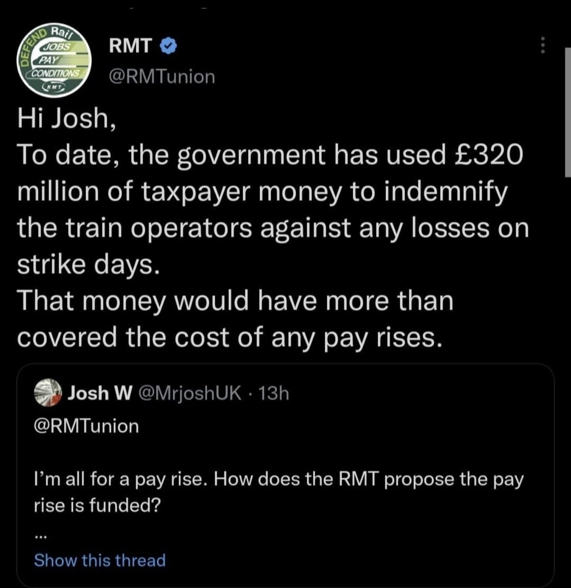 MassiveAttackUK's tweet image. &amp;gt; @RMTunion ✅
