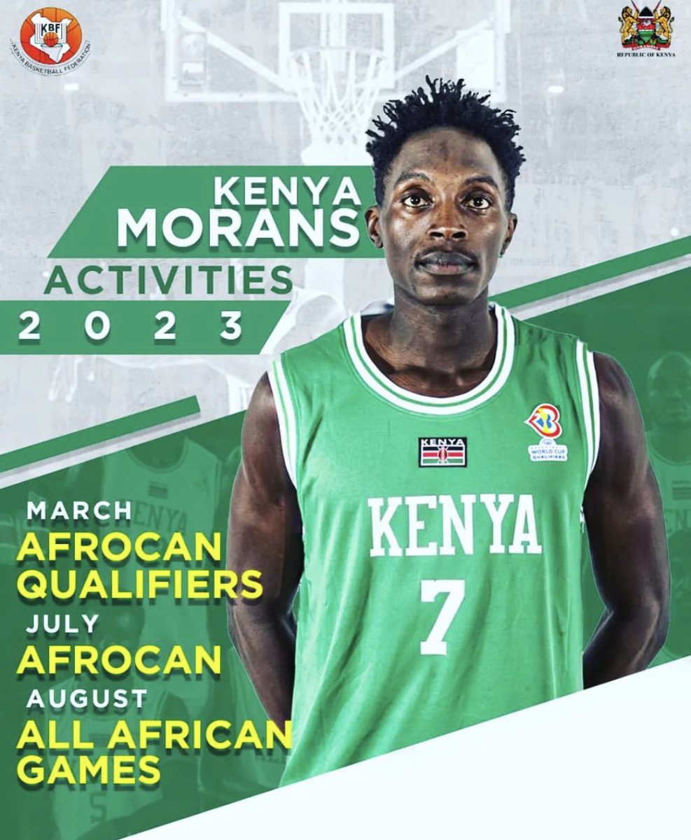 Kenya Morans Schedule For The Year Is Out And Our Boys Will Be Busy.
AfroCan Qualifiers In March
AfroCan Championship July
All African Games August 
#moranstotheworld🇰🇪 
#yourgotosource