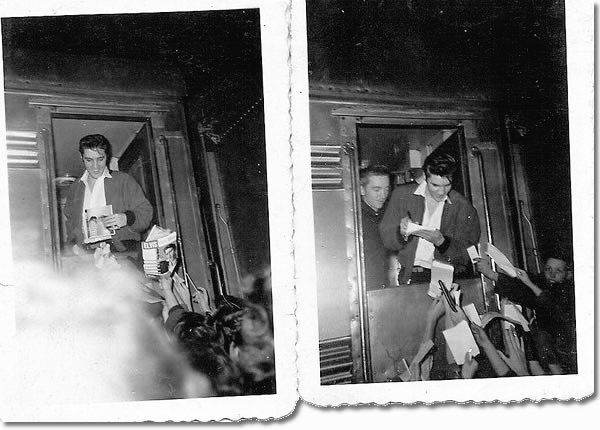 Jan 7, #Elvis1957
Leaving New York by Train – Elvis is mobbed by fans.
#ElvisHistory #Elvis2023
#ElvisPresley