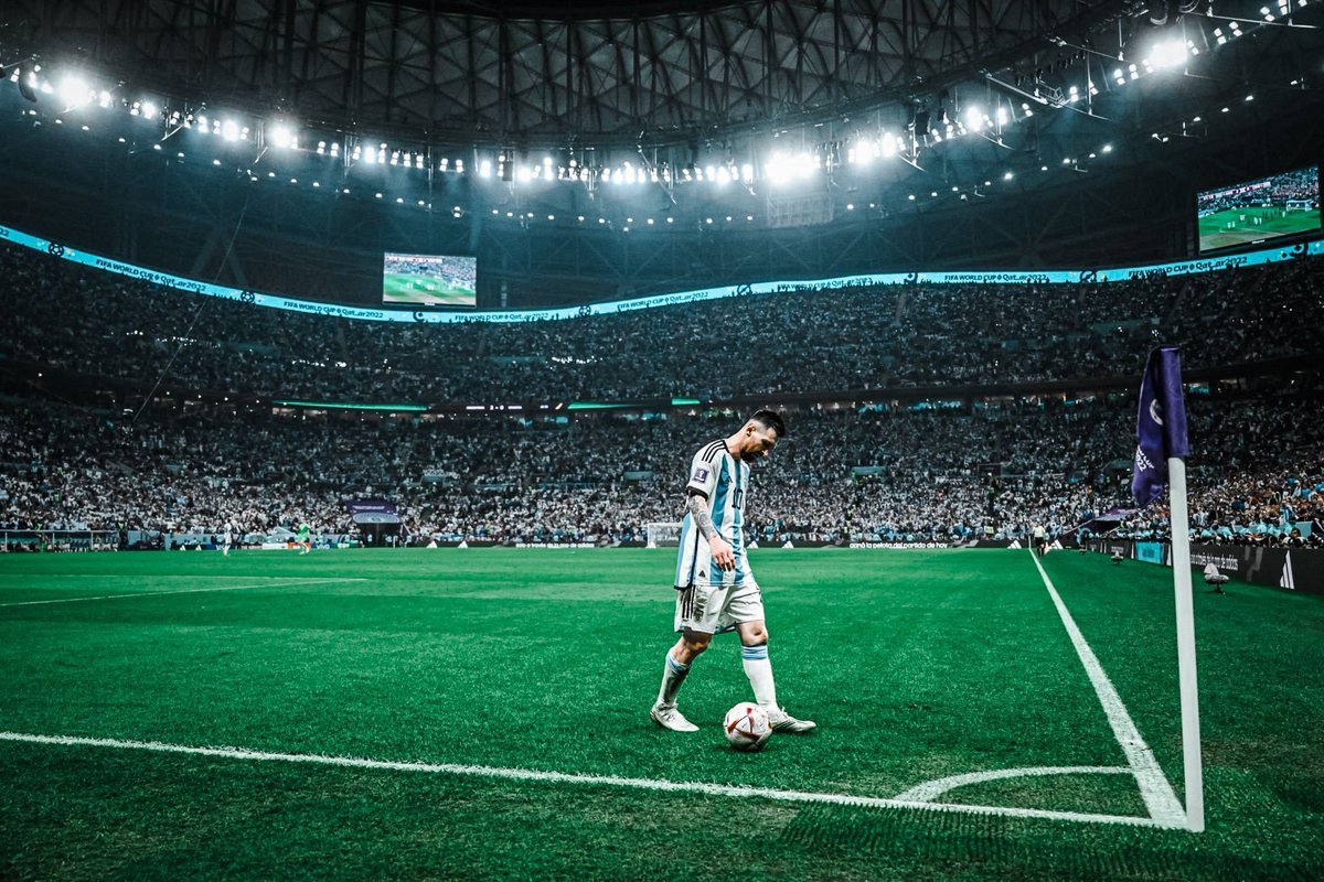 MessiChief_'s tweet photo. Club football don't hit the same after that World Cup ngl https://t.co/7pKmgM29xM