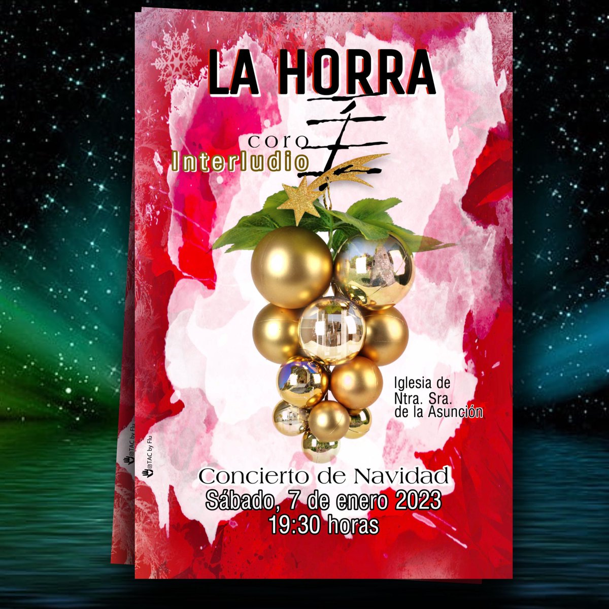 Y hoy en #Lahorra , último concierto de Navidad. #Burgos #musicacoral