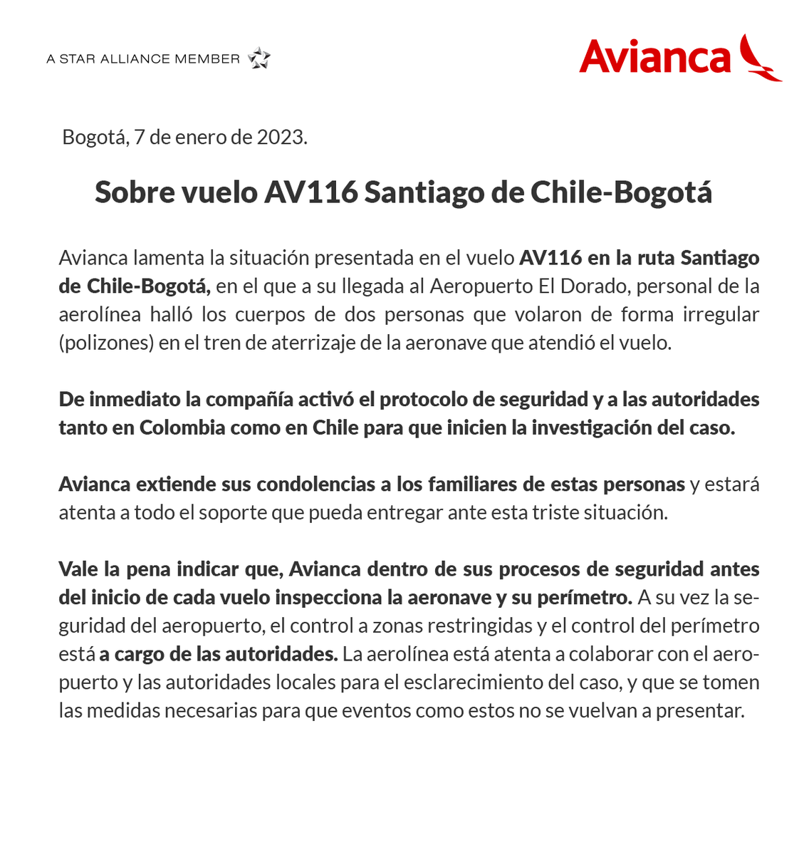 avianca tweet media