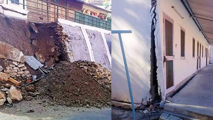 DocFaizan09's tweet photo. #उत्तराखंड में पहाड़ो पर बसा #जोशीमठ धंस रहा है, घरों के फर्श-दिवारों पर दरारें बढ़ रही हैं सड़कें फट रहीं हैं
खतरा जोशीमठ के साथ औली-बद्रीनाथ पर भी है लोगों में दहशत का माहौल है।
यही स्थिति रही तो यहां के निवासी कागज़ लिए बस तमाशा देखेंगे और घर नहीं बचेंगे।
#JoshimathIsSinking https://t.co/6IFJhOb8oL