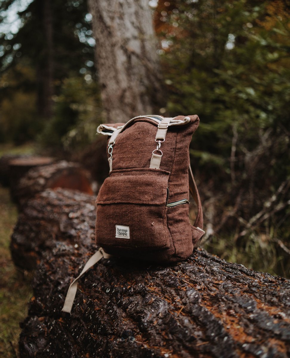 HempandHope's tweet photo. The annapurna backpack is inspired by nature, the 100% hemp outer shell has an organic texture and reminds us of our peaceful times walking around the forest 🌲

Shop here: ✨
https://t.co/17QlEuCHhQ

#sustainablebag#ecofriendlyfashion #ecofriendlydesign  #ecofriendlybags#ecotips https://t.co/400Af460GX