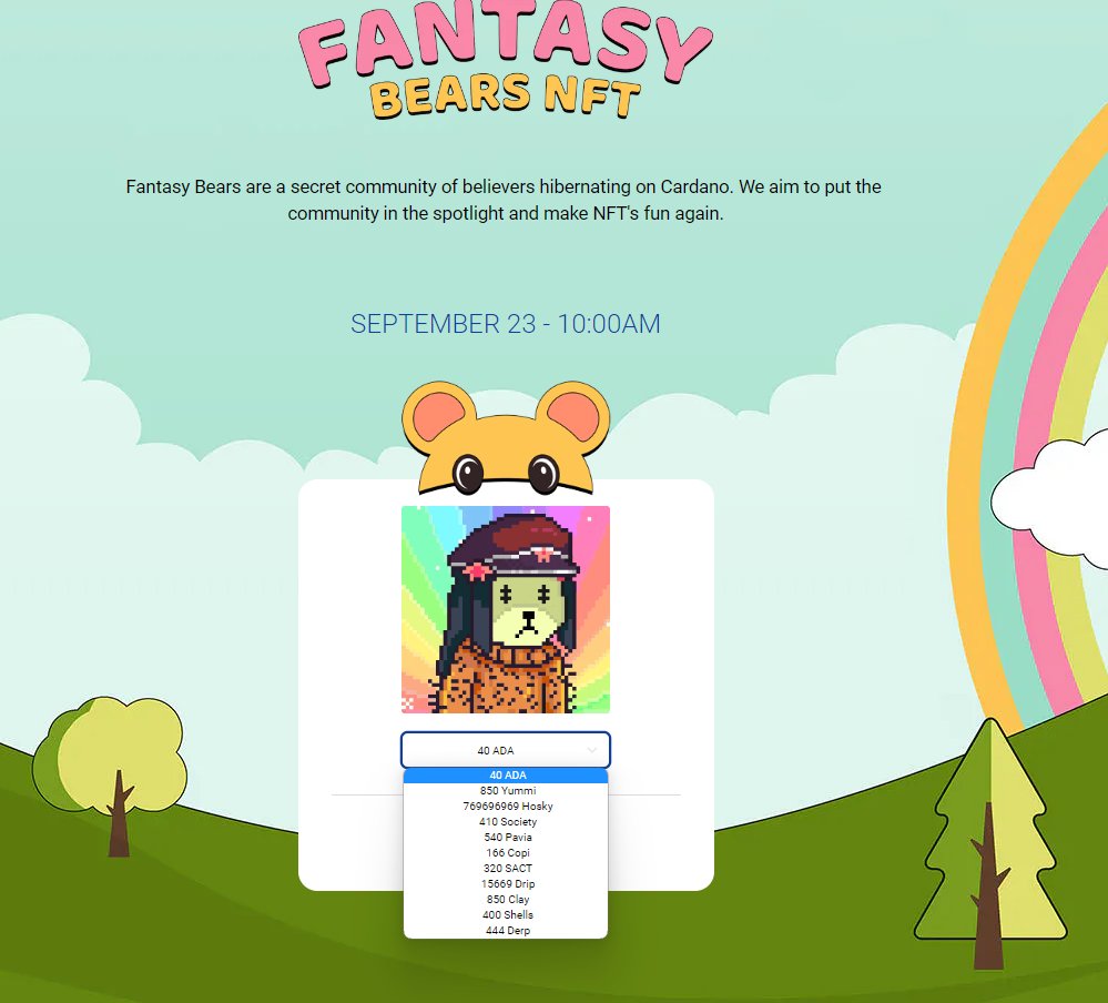 Don't make the same mistakes you made in 2022! 

A year ago, you could have been using your alt coins to buy #nft projects like <a href="/fantasy_bear/">Thomas Wiggins</a> 

Make the smart move and join our verified Discord community and check out our Merch Store

#altcoins #nftcollectors #cardano #ada #cnft