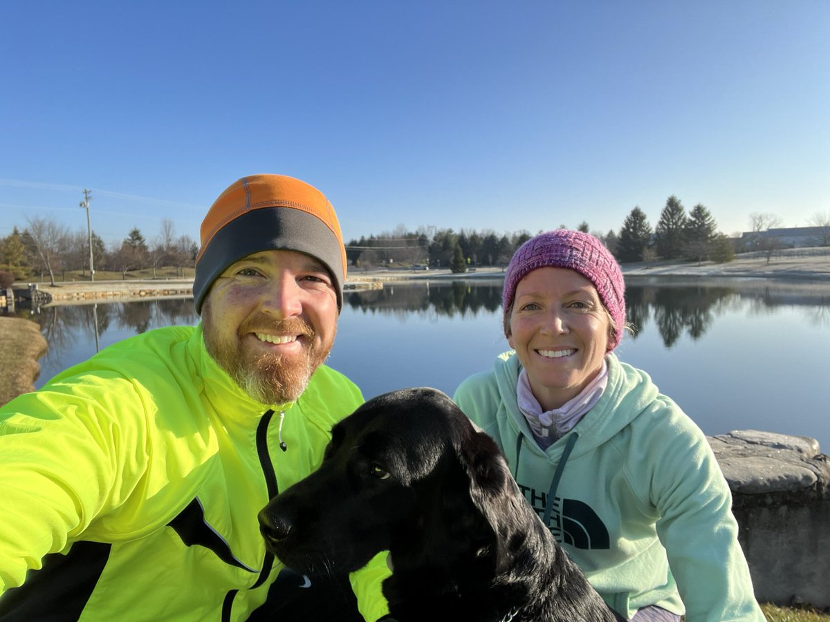 cooperlearns's tweet photo. #RunnersReflection We love the sunny Saturday run.☀️🏃🏽‍♀️🏃🏻‍♂️🐕‍🦺 #FamilyLife #HokaForHealth @hoka @4PawsForAbility https://t.co/q9NWnQCSjj
