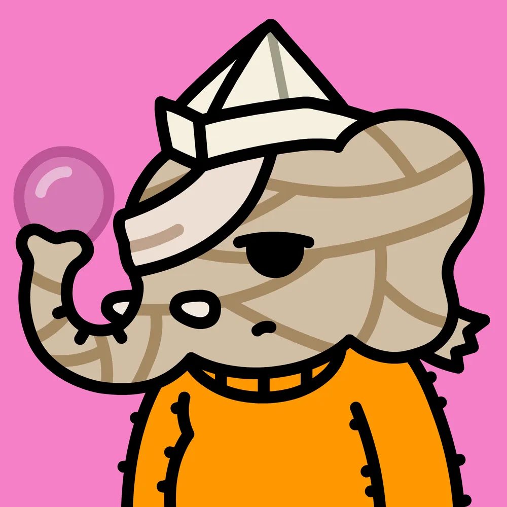 TheRealMUMMY_'s tweet image. This morning I found my forever 3L3, I’ve been anticipating joining this community for a long time &amp;amp; I can’t be more excited to finally be a holder 🥜🐘🤕💚 

LET’S NUTTING GOOO ! 🥜🥜
Where’s my @3L3NFT fam ?? 👀

#STOMP #NutTime $NUT #NFTCommunity