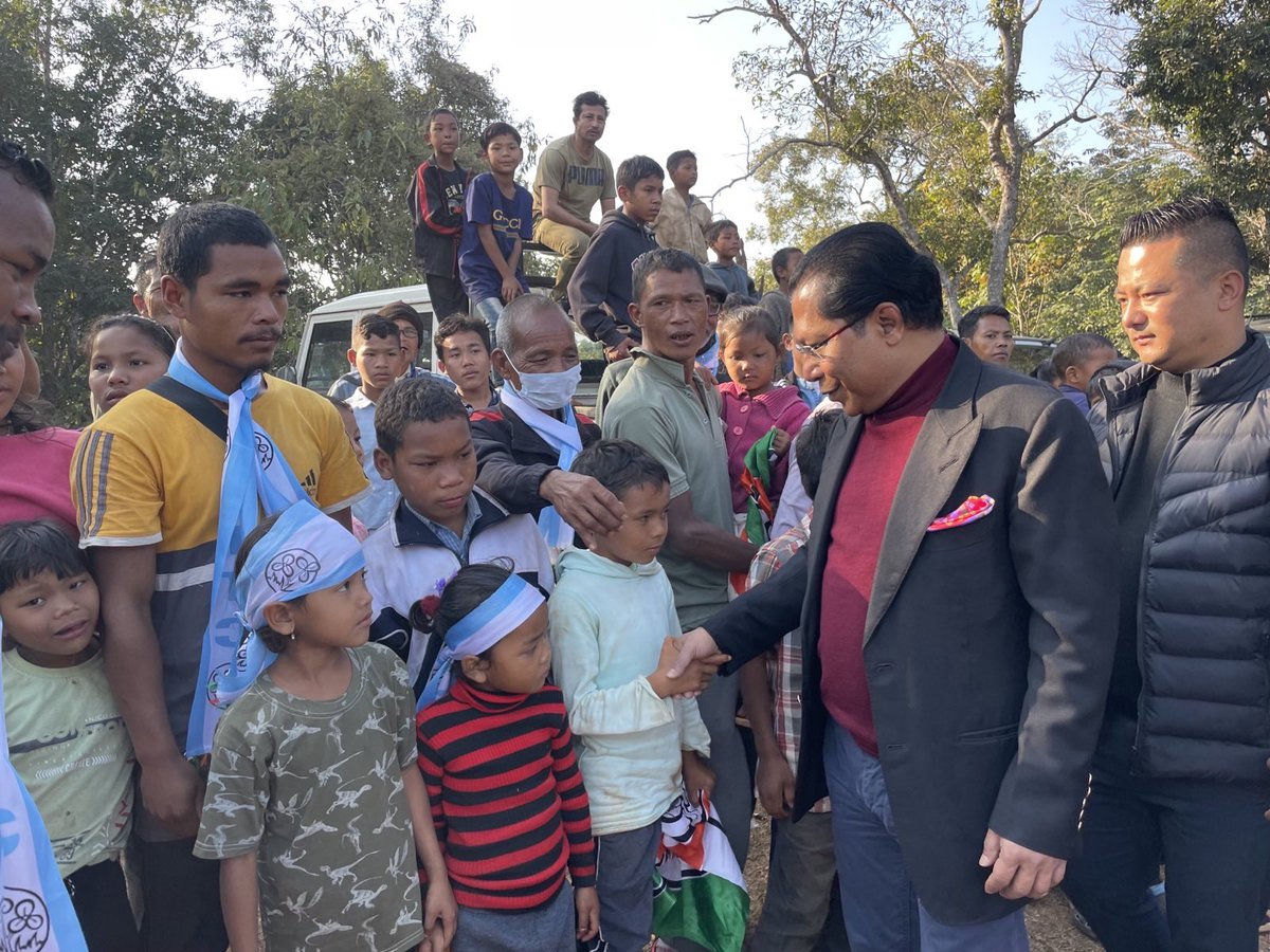The Songkristian celebration at Chiading , East Garo Hills,where multitudes of faithfuls gave glory to God, truly brightened up my day.
It was wonderful to rejoice together with my beloved people &amp; celebrate our sacred culture &amp; uphold unique traditions   <a href="/AITCofficial/">All India Trinamool Congress</a>