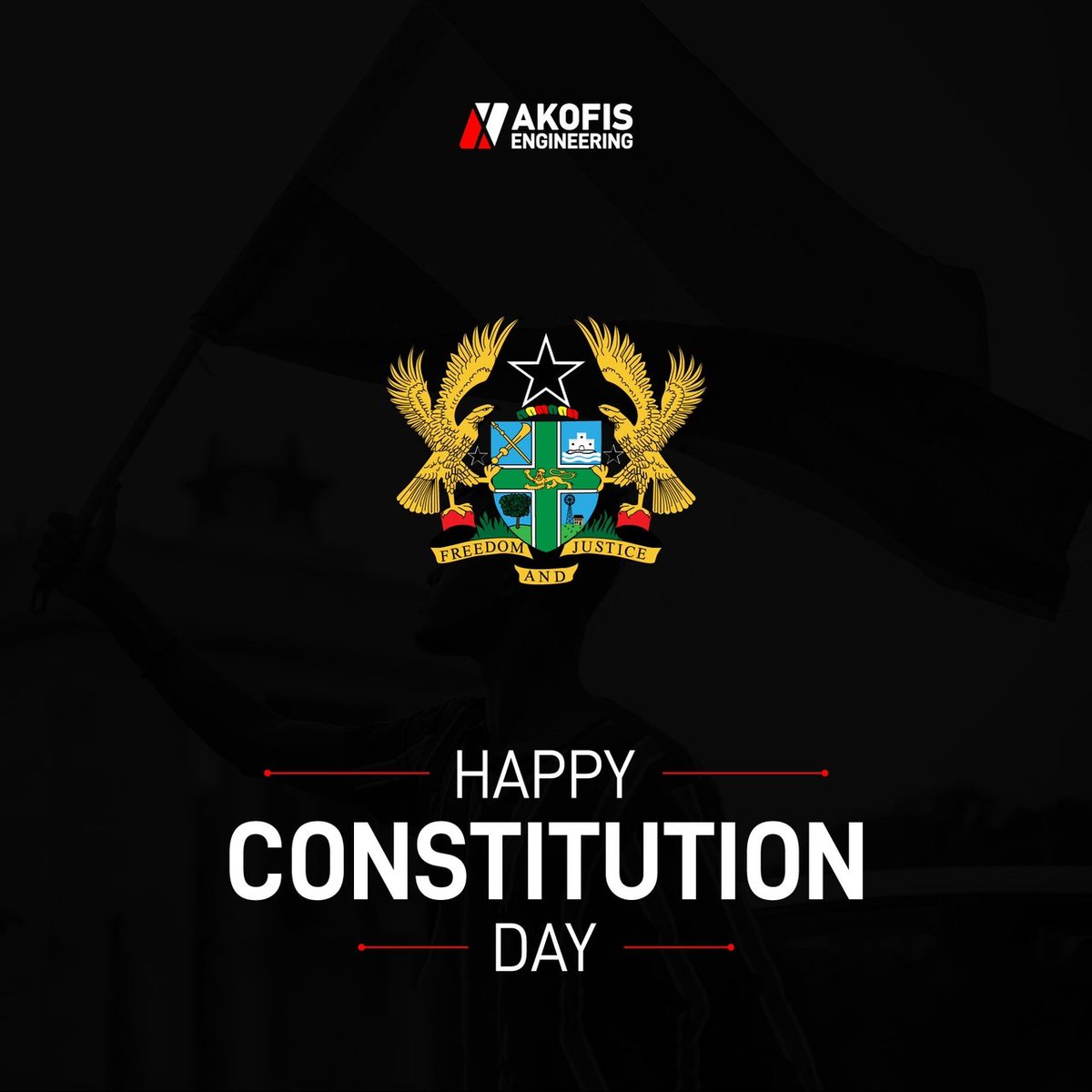 AkofisEng's tweet photo. Happy Constitution Day!

#constitutionday #ghana #republicofghana #engineering #akofisengineering https://t.co/WzmGP4UN8z