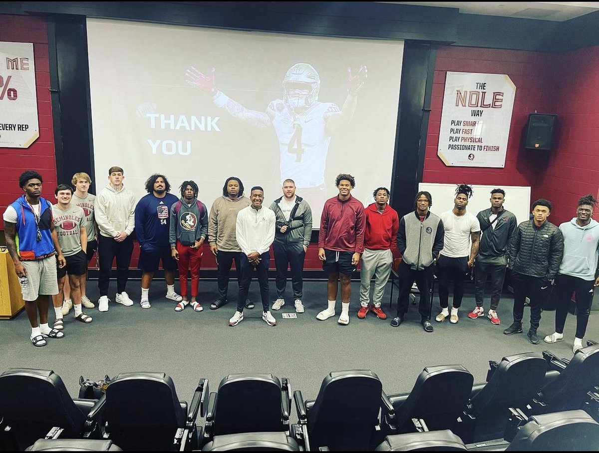 ZBlostein247's tweet photo. Here are #FSU’s newcomers (HS/Transfers) that have made it to campus this week 

📷 via stbprogram on IG

https://t.co/N22YXdcQEO https://t.co/4wLE2OTbvD