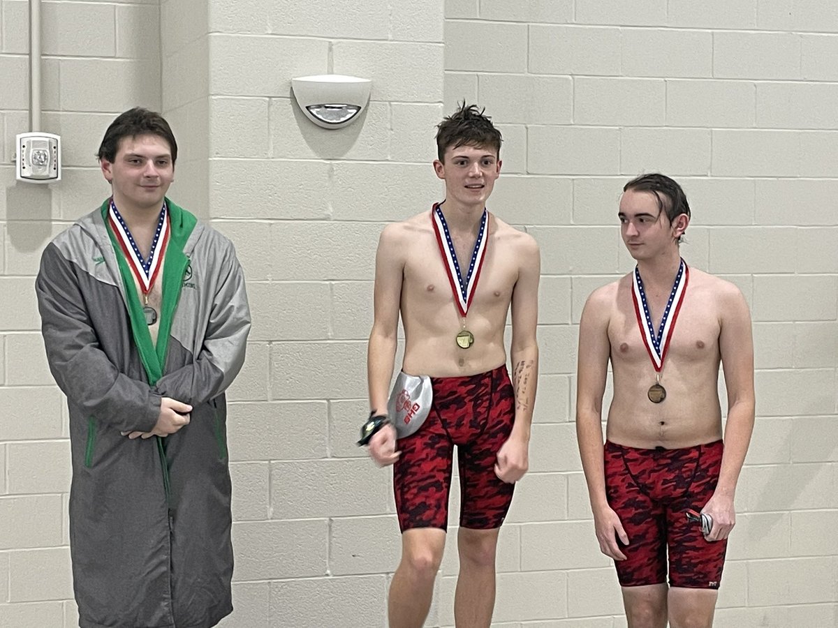 Congrats Tyler Lee with 🥇in 200 IM and 100 breast!