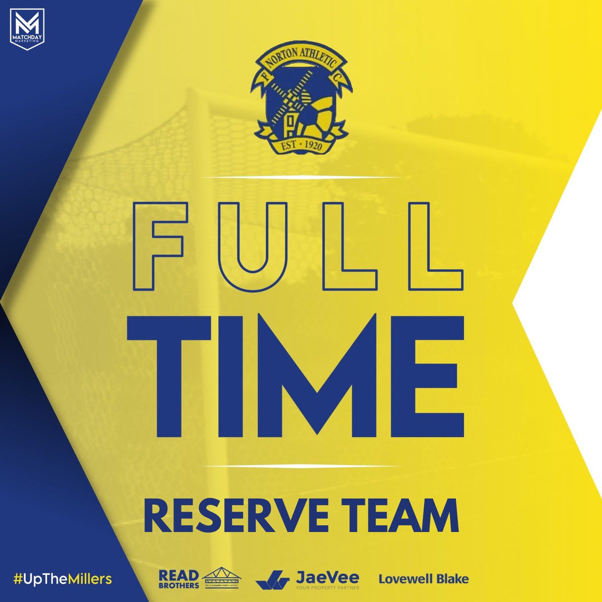 norton_athletic's tweet photo. 𝙁𝙐𝙇𝙇 𝙏𝙄𝙈𝙀

The reserves put in a dominating performance to win 8-2 away at @BungayTownFC U23’s

Aaron Cooper ⚽️
@Jake_Rosee ⚽️⚽️⚽️
Sean H ⚽️
@traff7 ⚽️
@AdamOrme2 ⚽️
Kelsey M ⚽️

MOTM was Jake 🔥

🟡🔵

#UpTheMillers || #6PointSaturday https://t.co/WhGaQEr32d