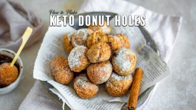 The Best Keto Donuts (Deep Fried)! #ketodiet #keto #KetoForMentalHealth #ketosis #ketones #loseweight #losefat #health #healthylife #losefatfast #gains #ketofatloss #ketosnack #donut #Foodies #fitness #loseweight  #gymfit #snacks #RecipeOfTheDay