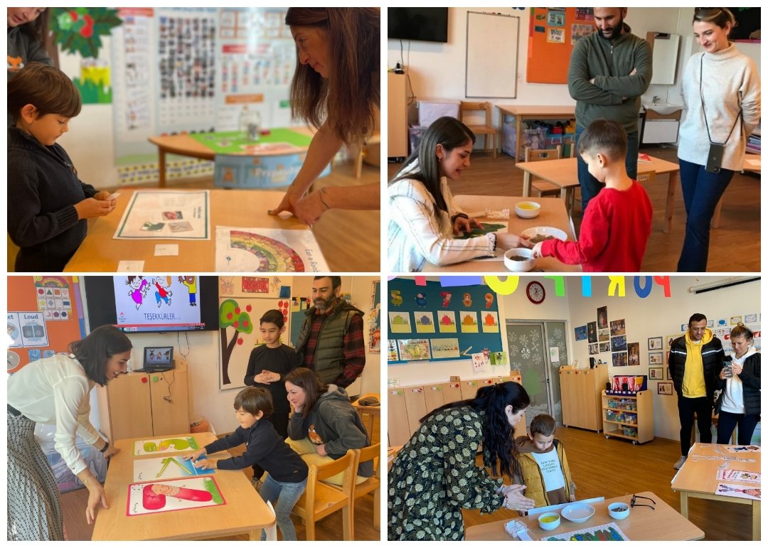 Anaokulu öğrencilerimiz ailelerine yönelik olarak gerçekleştirdikleri portfolyo sunumlarında Türkçe ve İngilizce eğitim içeriklerinden örnekler paylaştılar. Keyifli geçen sunumlarda velilerimiz öğrencilerimizin eğitim süreçlerine tanık oldular
#BahçeşehirKoleji 
#BirlikteBirDünya