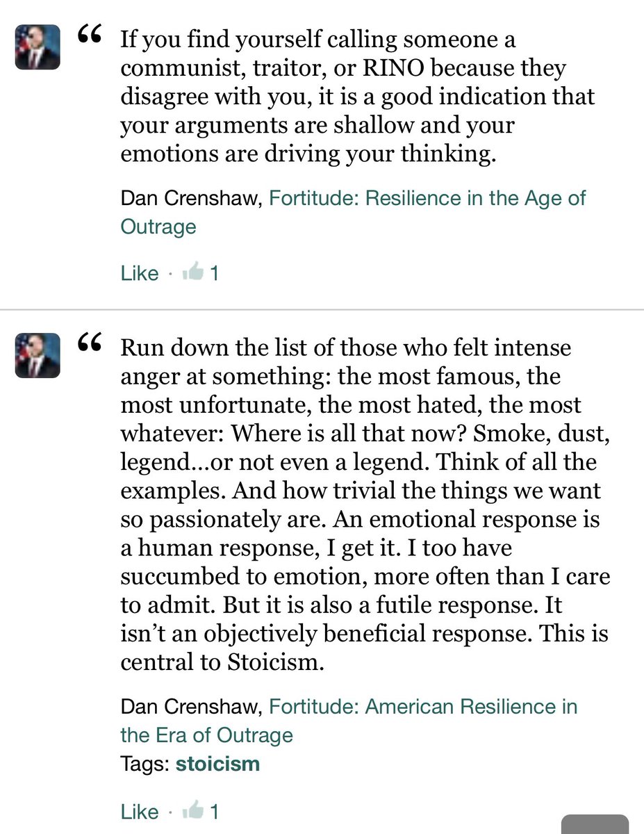CoachBooty's tweet photo. @DanCrenshawTX Pot calling the kettle black! You are so disappointing and such a hypocrite. I’m embarrassed that I paid for your book. https://t.co/ImoexdglwP