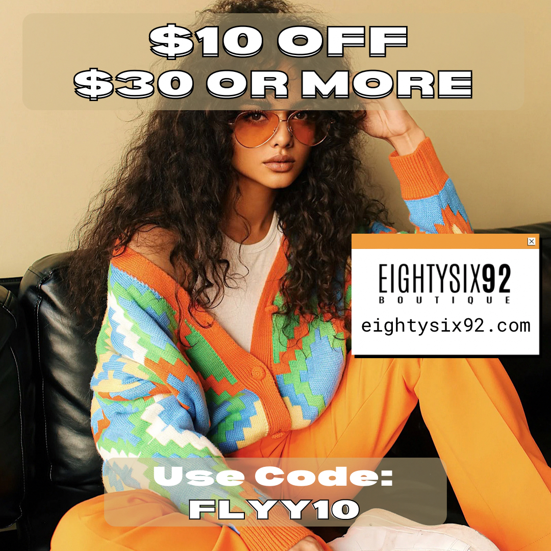 eightysix92's tweet photo. Happy Saturday 🤎
Take $10 off when you spend $30 or more‼️💰 🛍️ 
Use Code: FLYY10 
*
* #sale #shop #onlineboutique #weekend #pink #inspo #follow #vintage #streetwear #sexy #women #unisex #vibes #shopnow #smallbusiness #fashion #apparel #blackowned https://t.co/gUREYMWRoR