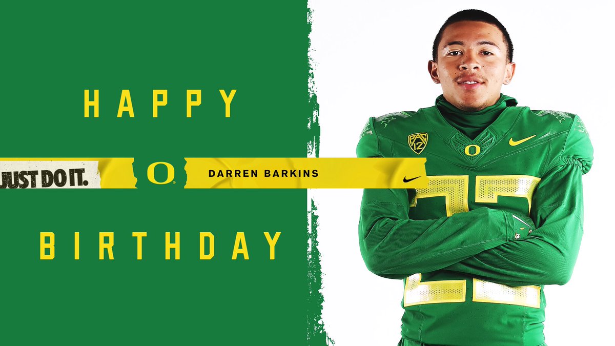 CoachDanLanning's tweet photo. Wishing @darrenjbarkins a happy birthday! #GoDucks https://t.co/vTcv8oRF0E