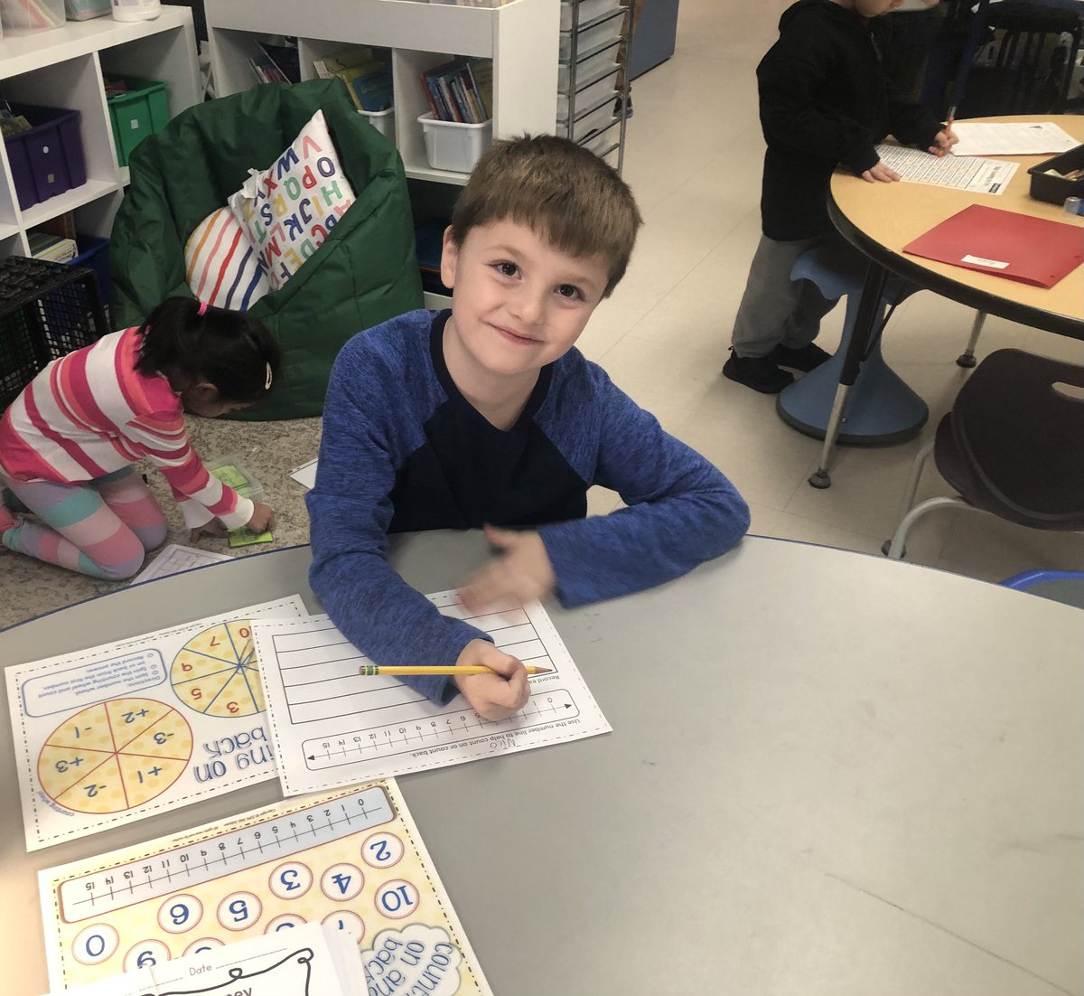 MsWalshie's tweet photo. Practiced what I preach to the Walshies - “Asking for help is a sign of strength. Got some help with organizing math workshop and the results were clear… 🤩🙌❤️ Check out these mathemathusiasts! #prideisforthekids #nottooproudtoaskforhelp #lifelonglearner @alisonmellomath https://t.co/OnQA29lY58