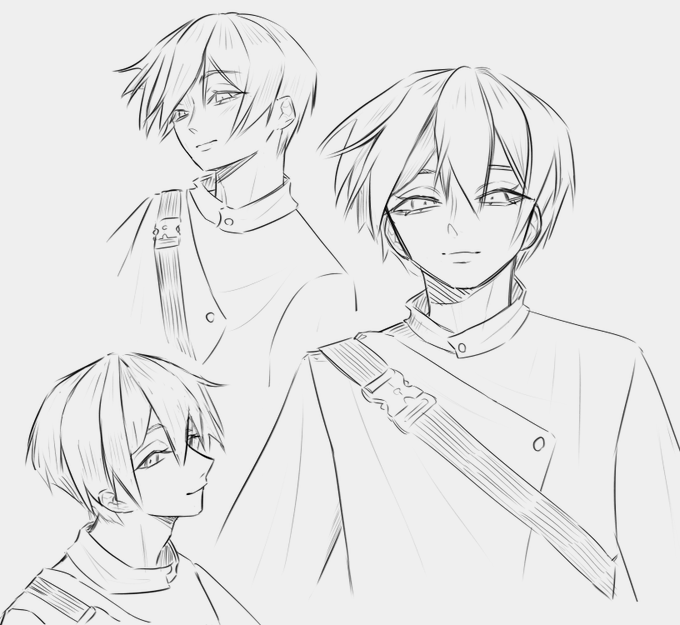quick sketches before i head to sleep ~u~ 