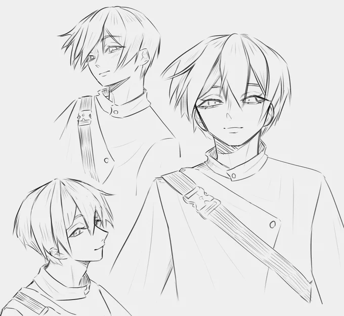 quick sketches before i head to sleep ~u~ 