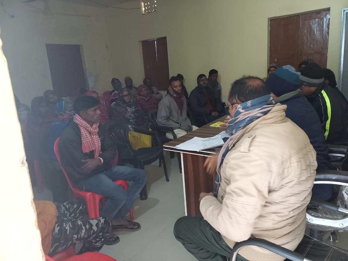 Block development officer Dubeypur tweet media