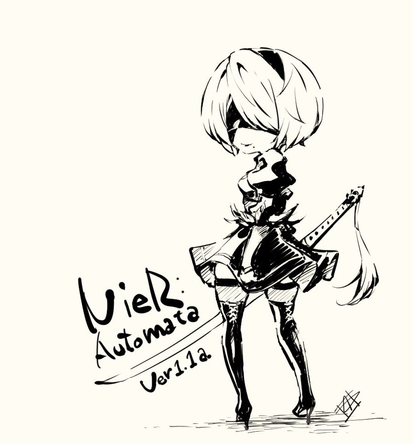 Nierautomata Ver1 1a 1話 感想 感情は禁止されている さよなき日記 アニメ ガンプラ感想記