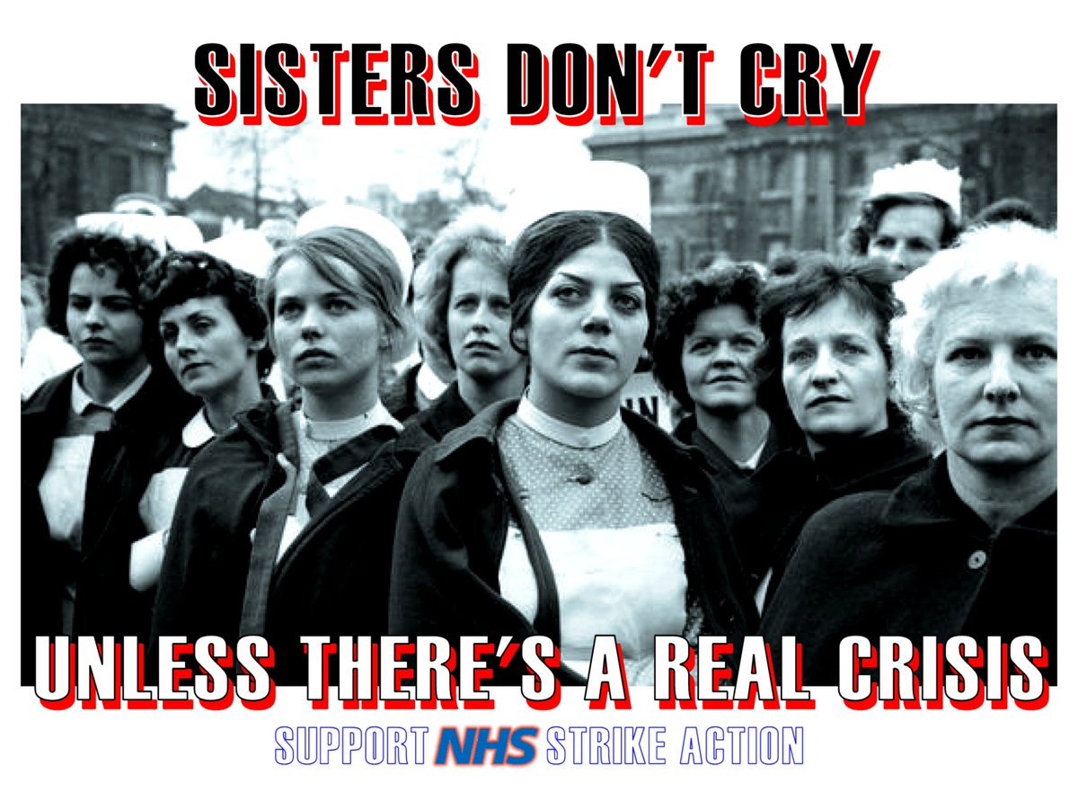 #Nurses #NHSCrisis #NHSStrikes #NursesStrike #SaveOurNHS #NursesPayRiseNow #NursesPay