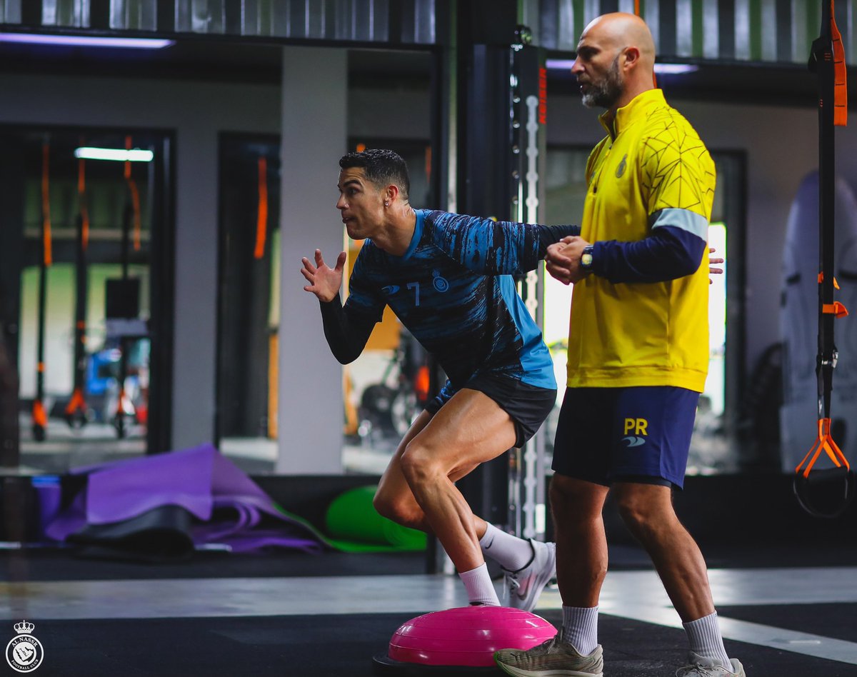 AlNassrFC_EN's tweet photo. No time to rest 💪 https://t.co/dljtKzyWke
