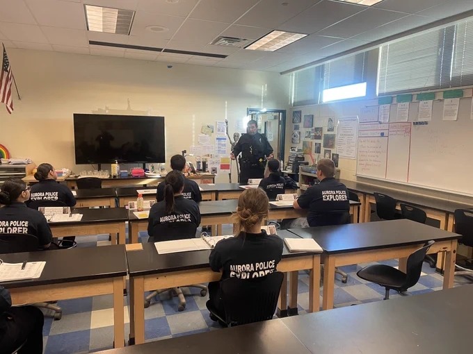 Image from Aurora PD Explorers (@APDExplorers)