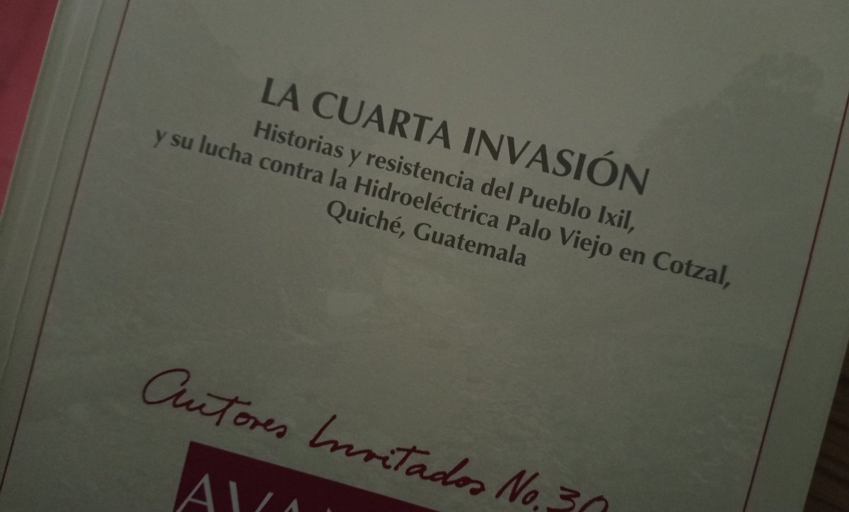 #Ahora| Giovanni Batz, Maya k'iche, presenta la investigación histórica "La cuarta invasión, Historia y resistencia del Pueblo Ixil, y su lucha contra la Hidroeléctrica Palo Viejo en Cotzal, Quiché, Guatemala".
#MemoriaHistorica