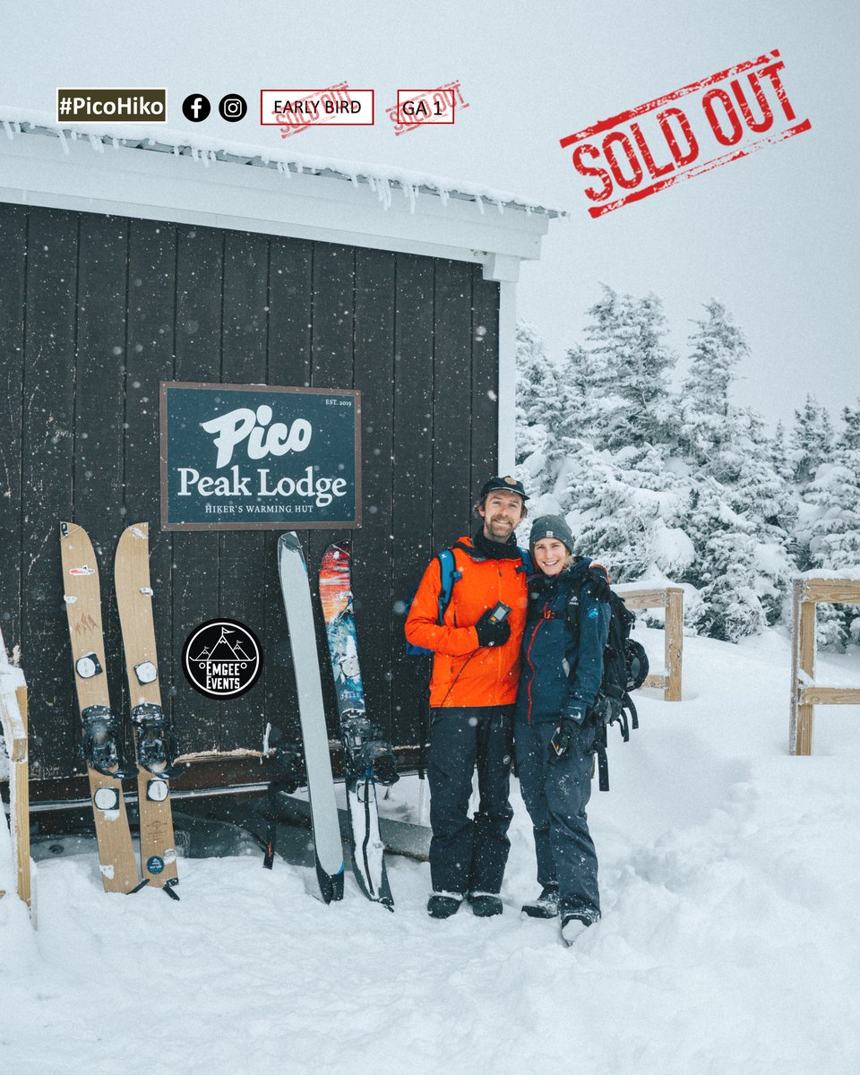 PicoMountain's tweet photo. Pico Hiko is officially sold out! We're looking forward to hosting everyone who snagged a ticket on February 24.
#PicoHiko #EmgeeEvents #MyPicoMtn #PicoMountain
@vermontadaptive @emgeeevents https://t.co/SEAv5pRTFm