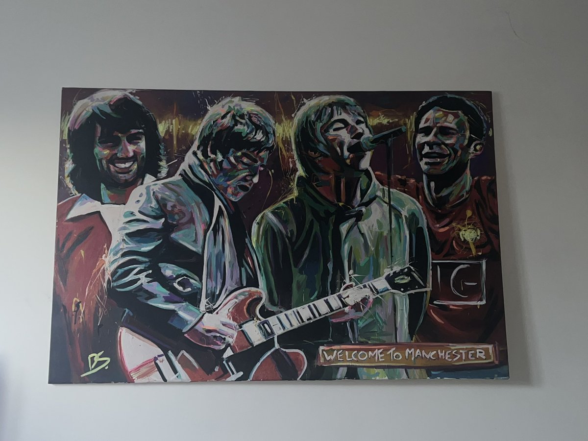 fkaanine's tweet photo. @liamgallagher what’s your opinion of my fellas artwork? I see a red not a blue 💙 “as you were” https://t.co/WHVTlFwEbf