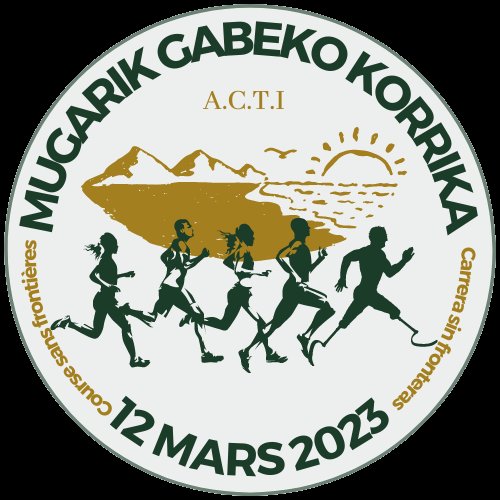 Course_MGK2023's tweet photo. L' @Acti_Asso vous présente le logo de son événement caritatif et solidaire:
MUGARIK GABEKO KORRIKA🏃👩🦽🏃♀️COURSE SANS FRONTIÈRES
CARERRA SIN FRONTERAS
🗓: dimanche, 12 mars 2023
➡️: Hendaye,Urrugne🇨🇵 et Urun🇪🇸
@universite_uppa
@CDRElabo
#Projetcollectif
#M2CTI https://t.co/2FWKuMswtJ