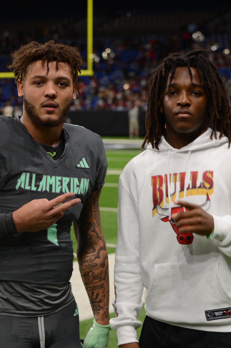 Football University (@fbucamp) on Twitter photo RIGHT NOW โฉ๏ธ NEXT UP
#FBUAllAmerican WRโs out of American Heritage @brandon5star2 and <a href="/MALACHITONEY2/">Malachi Toney</a> at the <a href="/AABonNBC/">Navy All-American Bowl</a>
#FBU #GetBetterHere RIGHT NOW โฉ๏ธ NEXT UP
#FBUAllAmerican WRโs out of American Heritage @brandon5star2 and <a href="/MALACHITONEY2/">Malachi Toney</a> at the <a href="/AABonNBC/">Navy All-American Bowl</a>
#FBU #GetBetterHere