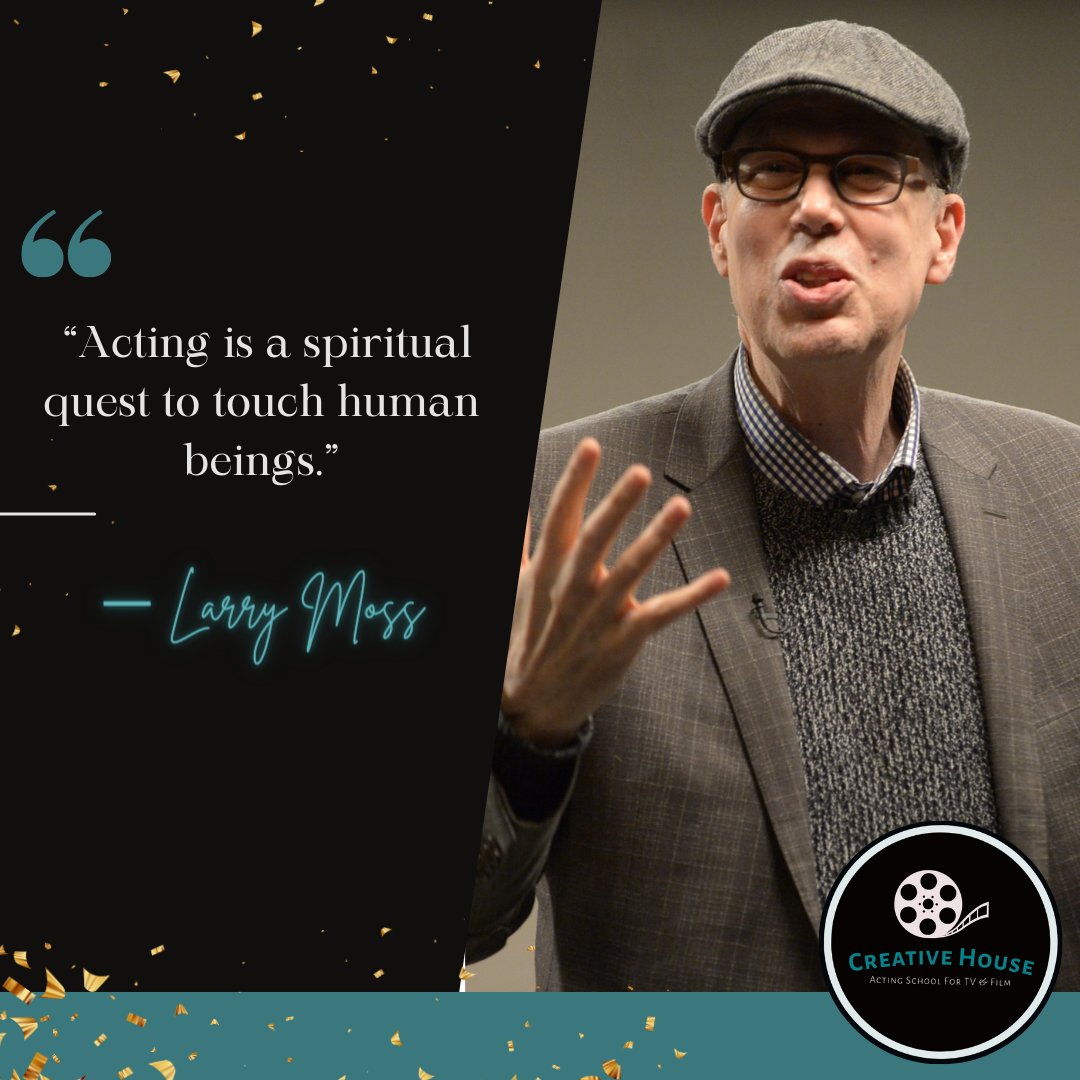 “Acting is a spiritual quest to touch human beings.” — Larry Moss
 
creativehouseli.com⠀
⠀
#filmactingschool #celebrityactingschool #bestactingschool #actingschools #schoolofacting #acting #actingaudition #actingislife #actingcareer #actingschool #actingquotes