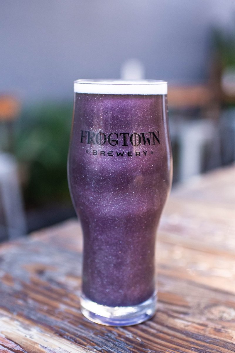 RedditCFB's tweet photo. TCU legalized in-stadium beer sales in 2019 and now they have the Big 12 making beer for them! The Big 12 is taking over Frogtown in LA, including the aptly named Frogtown Brewery.

Gotta imagine that a purple TCU beer will be a smash hit at Dutch’s on future Fort Worth gamedays. https://t.co/kFb1pqZyjI