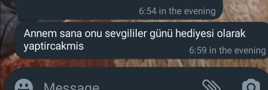 Annem bazı şeyleri kabullenmiş, bari ben mutlu edeyim bu kızı diyor herhalde kendi kendine :)