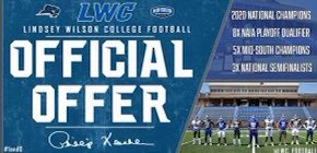 _eb00g_'s tweet photo. After a great conversation with @Coach_CotterLWC I’m proud to have received an offer from Lindsey Wilson.@LWC_Football https://t.co/ktmZ5jtDwy