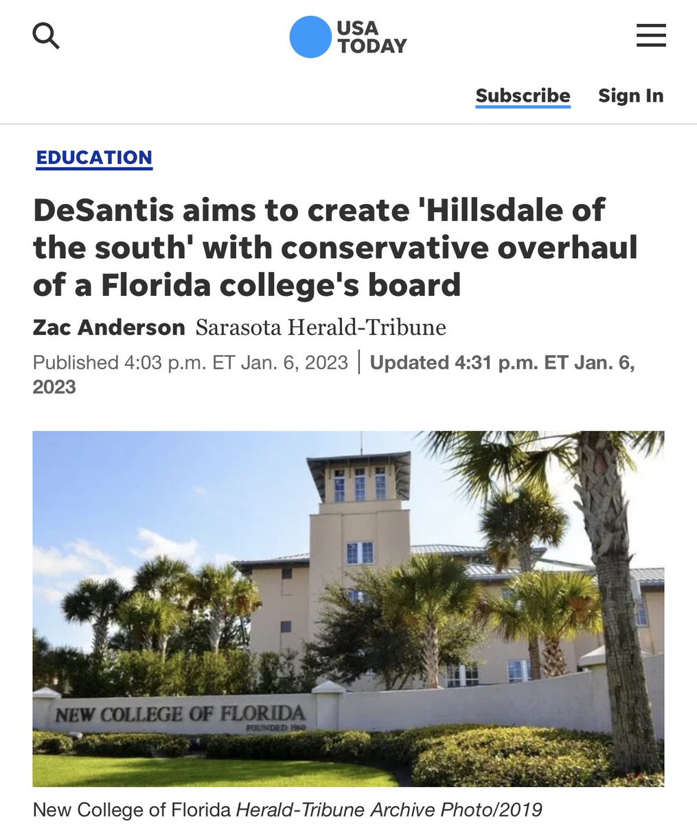 CarlosGSmith's tweet image. Students who invested their time, money and dreams into a quality education of their choice at New College are organizing against Ron DeSantis’ hostile political takeover of their public university.

You can follow and support them here at @ncfedufreedom.
