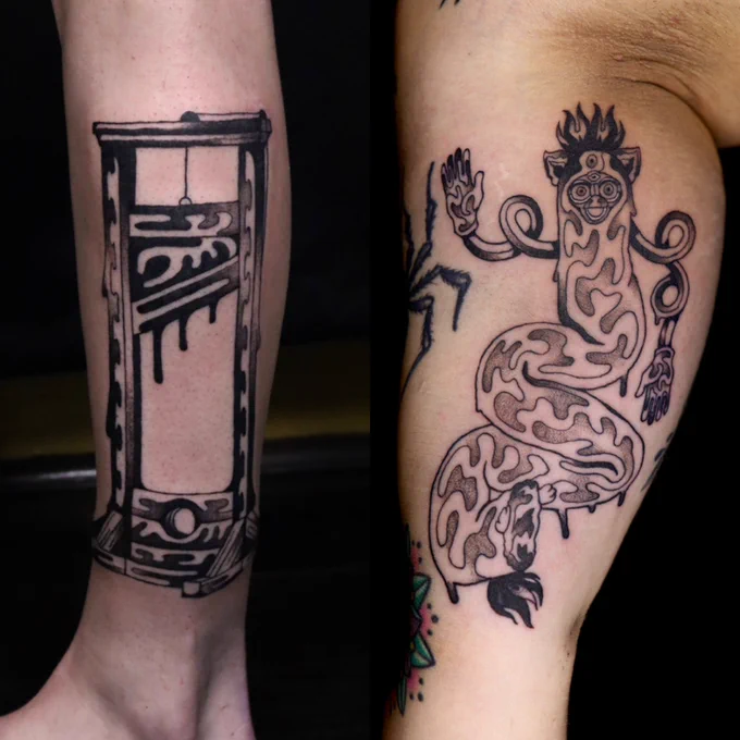 eeeee!!! heres some faves for 2022, im having so much fun tattooing i cant just choose a couple… and of course im still drawin all the time too tagging       