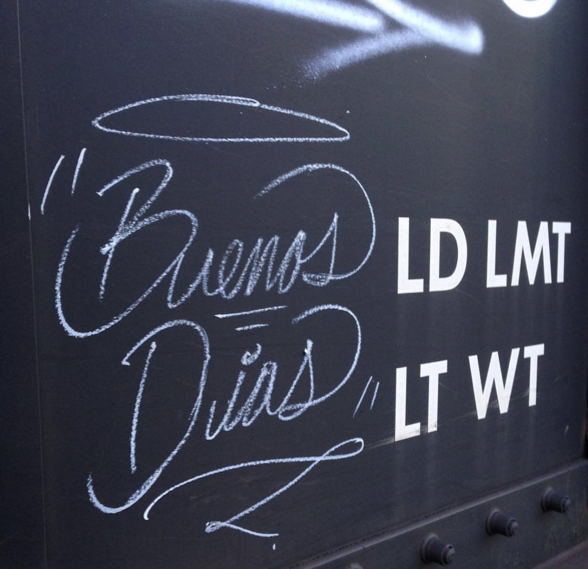 creativeday5's tweet image. Buenos Dias. GM! Here is a moniker i did on a train panel. #meanstreak #moniker #buenosdias #gm #diascrewtivos #creativedays