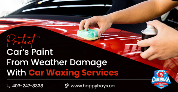 bays_happy's tweet image. Prevent this condition, and keep your car&apos;s exterior surface protected from any damage caused by external factors, then you can avail of car waxing services from Happy Bays Car Wash &amp;amp; Detail Center. Call us👉 403-247-8338.

#carwaxingservice #carpaintprotection #cardetailing