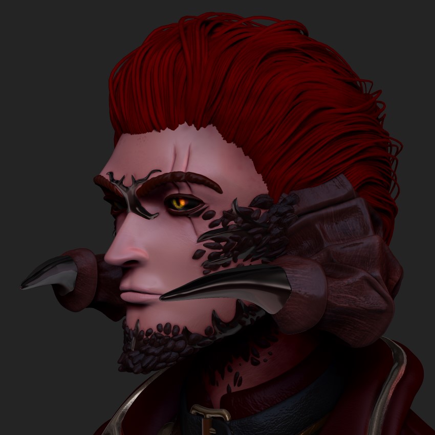 VohGertet's tweet photo. Sekhyar🔥
Model for my friend @Sad_Sehna, secret santa.
#3d #zbrush #oc #fanart  #FFXIV #FFXIVART https://t.co/TkeioOdvdK