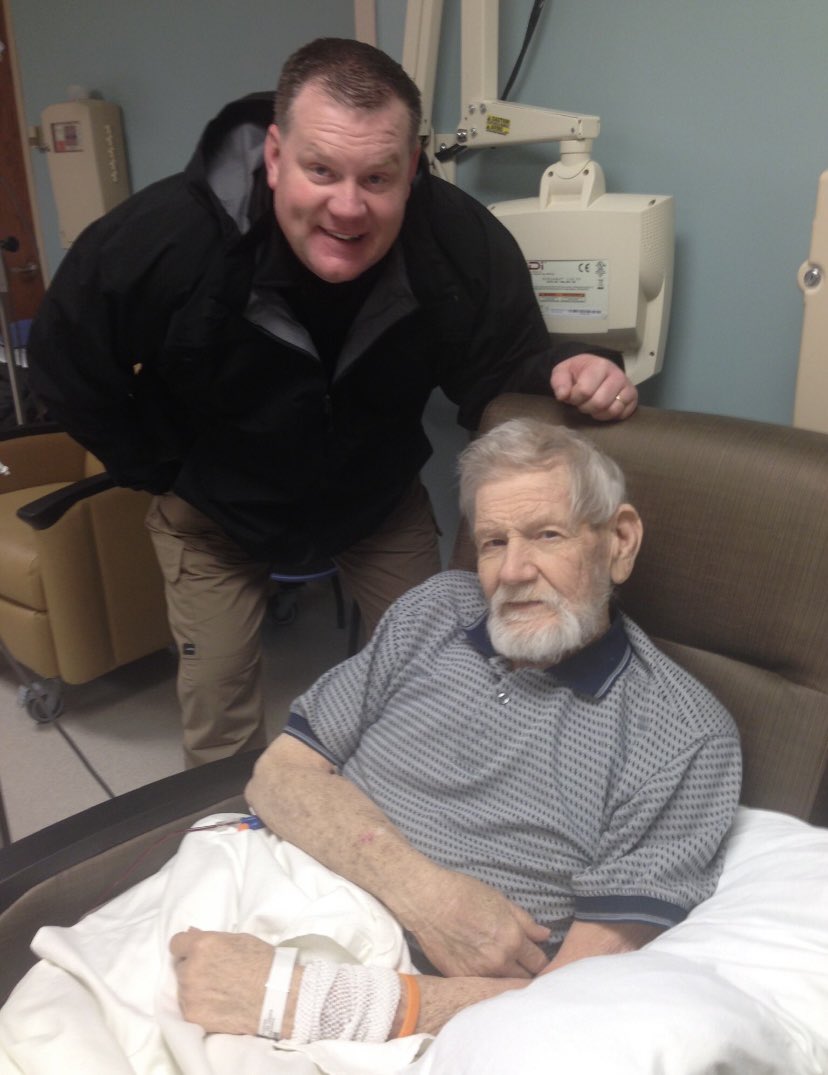 CHIEFGILBERT1's tweet photo. Happy Heavenly Birthday today to my Dad, Harry J. Gilbert who inspired me to follow in his footsteps! Dad you are the best role model anyone could have in being a Christian, Cop, Father and Friend! Miss your guidance..Enjoy turning 77 today in Heaven! #GilbertStrong #CancerSucks https://t.co/XBzqaB78as