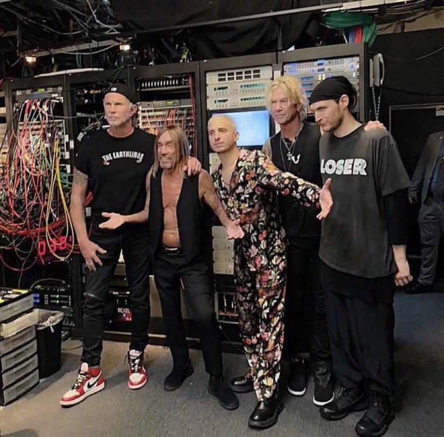 Pfffffff la bandaza para el nuevo discazo de Iggy Pop 🔥🔥🔥🔥🔥