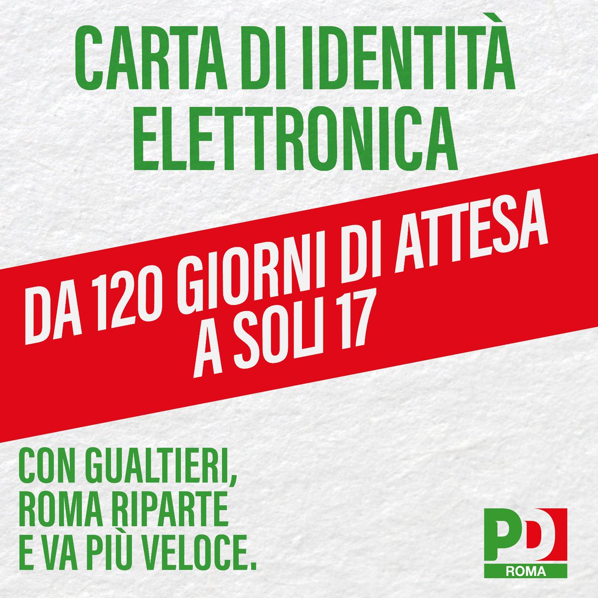 Oltre 300mila carte d’indentità elettroniche #cie rilasciate in un anno. Oggi a Roma bastano in media 17 giorni per ottenere una carta di identità elettronica nel primo municipio disponibile. Ce ne volevano 120 un anno fa. Con Roberto #Gualtieri #RomaRiparte e va più veloce