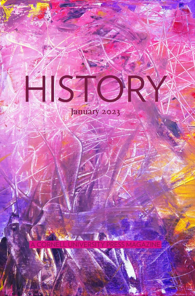 FYI #twitterstorians and #AHA23 attendees - the @CornellPress marketing team created a great History Magazine to highlight recent books, interviews, and excerpts from @surlyBurleigh, @ClairePKaiser, @tricia_starks, @EichnerCarolyn, @nicolemeaton, and MORE: issuu.com/cornellunivers…